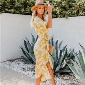 Vici kimono wrap dress